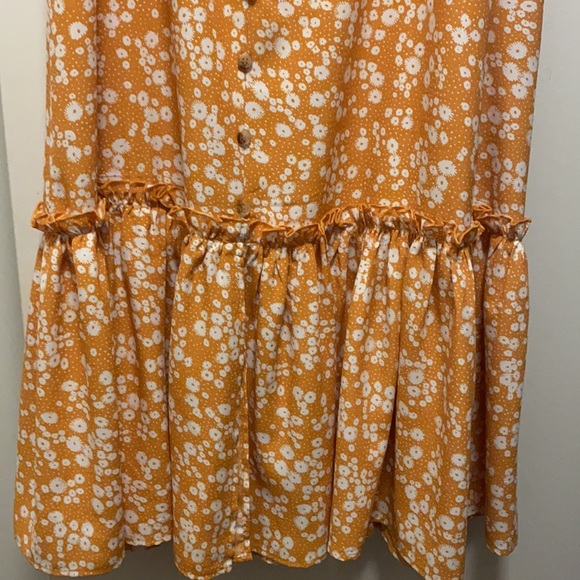 NWT All in Favor Yellow Sun Skirt - Picture 3 of 5